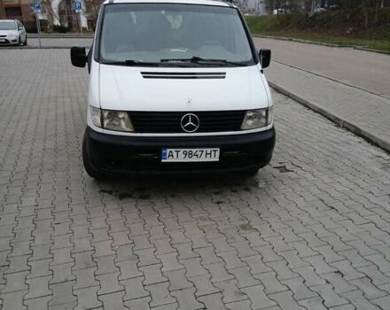 Белый Мерседес Вито, объемом двигателя 2.15 л и пробегом 346 тыс. км за 3700 $, фото 7 на Automoto.ua