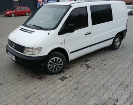 Белый Мерседес Вито, объемом двигателя 2.15 л и пробегом 346 тыс. км за 3700 $, фото 1 на Automoto.ua