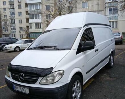 Белый Мерседес Вито, объемом двигателя 2.15 л и пробегом 570 тыс. км за 7500 $, фото 1 на Automoto.ua