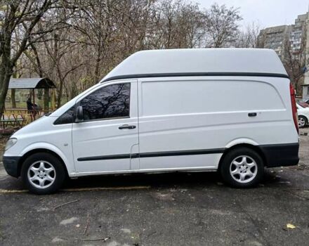 Белый Мерседес Вито, объемом двигателя 2.15 л и пробегом 570 тыс. км за 7500 $, фото 4 на Automoto.ua