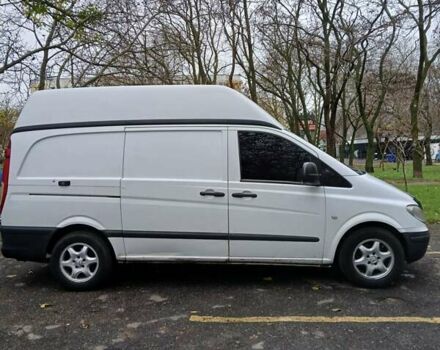 Белый Мерседес Вито, объемом двигателя 2.15 л и пробегом 570 тыс. км за 7500 $, фото 3 на Automoto.ua