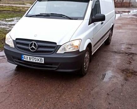 Белый Мерседес Вито, объемом двигателя 2.14 л и пробегом 213 тыс. км за 13500 $, фото 15 на Automoto.ua