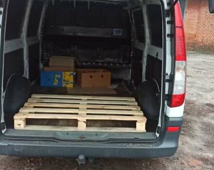 Белый Мерседес Вито, объемом двигателя 2.14 л и пробегом 213 тыс. км за 13500 $, фото 1 на Automoto.ua