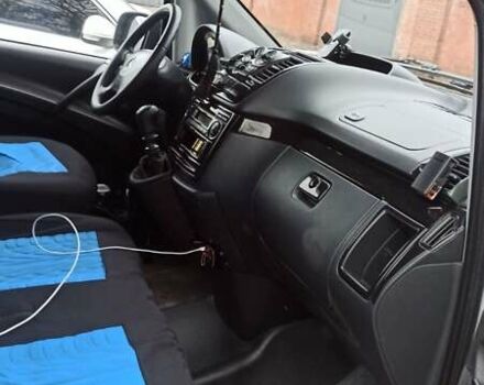 Белый Мерседес Вито, объемом двигателя 2.14 л и пробегом 213 тыс. км за 13500 $, фото 3 на Automoto.ua