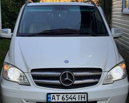 Белый Мерседес Вито, объемом двигателя 2.1 л и пробегом 365 тыс. км за 10500 $, фото 1 на Automoto.ua