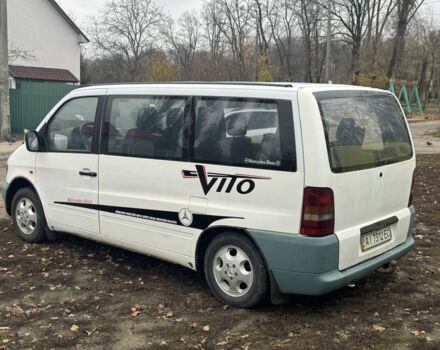 Белый Мерседес Вито, объемом двигателя 2.3 л и пробегом 415 тыс. км за 2999 $, фото 1 на Automoto.ua