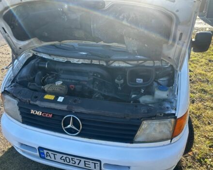 Белый Мерседес Вито, объемом двигателя 2.2 л и пробегом 414 тыс. км за 4500 $, фото 2 на Automoto.ua