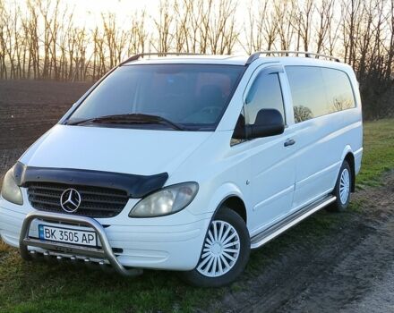 Белый Мерседес Вито, объемом двигателя 2.1 л и пробегом 408 тыс. км за 6500 $, фото 2 на Automoto.ua