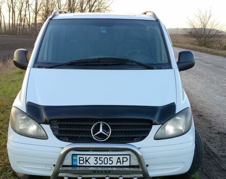 Белый Мерседес Вито, объемом двигателя 2.1 л и пробегом 408 тыс. км за 6500 $, фото 1 на Automoto.ua