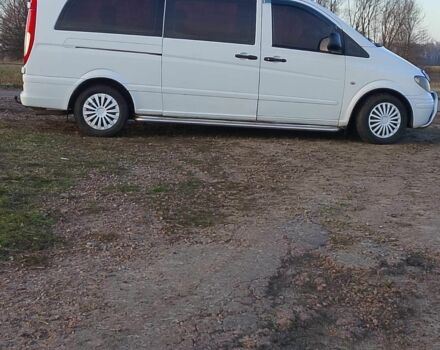 Белый Мерседес Вито, объемом двигателя 2.1 л и пробегом 408 тыс. км за 6500 $, фото 7 на Automoto.ua