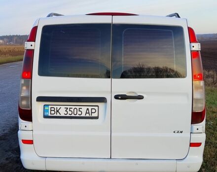 Белый Мерседес Вито, объемом двигателя 2.1 л и пробегом 408 тыс. км за 6500 $, фото 5 на Automoto.ua