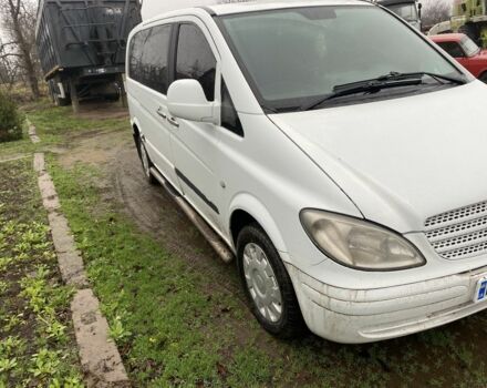 Белый Мерседес Вито, объемом двигателя 2.1 л и пробегом 400 тыс. км за 5100 $, фото 1 на Automoto.ua