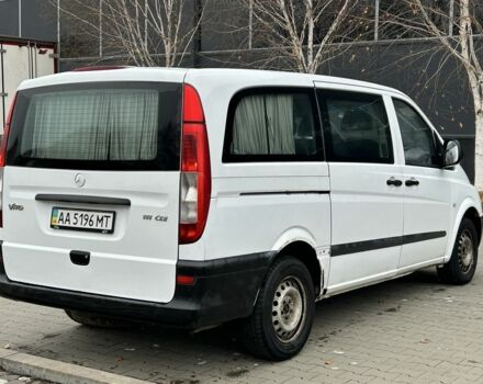 Белый Мерседес Вито, объемом двигателя 2.2 л и пробегом 260 тыс. км за 3750 $, фото 4 на Automoto.ua