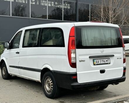 Белый Мерседес Вито, объемом двигателя 2.2 л и пробегом 260 тыс. км за 3750 $, фото 2 на Automoto.ua