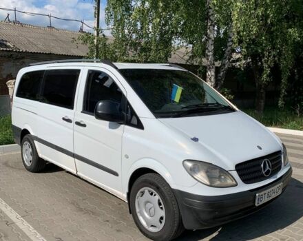 Белый Мерседес Вито, объемом двигателя 2.1 л и пробегом 440 тыс. км за 6200 $, фото 1 на Automoto.ua