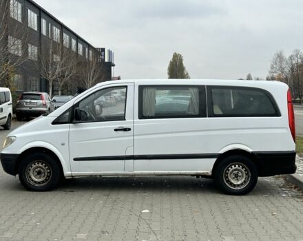 Белый Мерседес Вито, объемом двигателя 2.2 л и пробегом 260 тыс. км за 3750 $, фото 1 на Automoto.ua