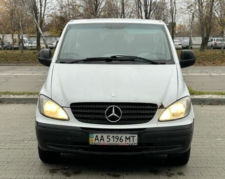 Белый Мерседес Вито, объемом двигателя 2.2 л и пробегом 260 тыс. км за 3750 $, фото 7 на Automoto.ua