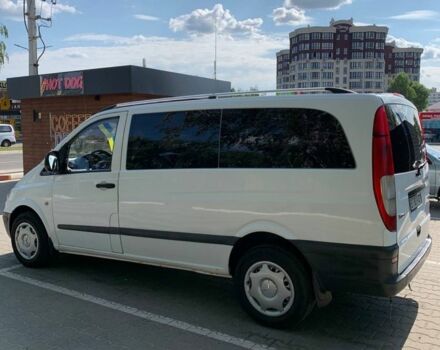 Белый Мерседес Вито, объемом двигателя 2.1 л и пробегом 440 тыс. км за 6200 $, фото 3 на Automoto.ua