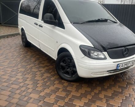 Білий Мерседес Віто, об'ємом двигуна 2.1 л та пробігом 382 тис. км за 5500 $, фото 1 на Automoto.ua