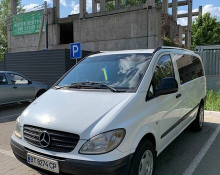 Белый Мерседес Вито, объемом двигателя 2.1 л и пробегом 440 тыс. км за 6200 $, фото 5 на Automoto.ua