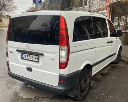 Белый Мерседес Вито, объемом двигателя 2.1 л и пробегом 323 тыс. км за 5400 $, фото 2 на Automoto.ua