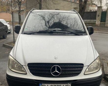 Белый Мерседес Вито, объемом двигателя 2.1 л и пробегом 323 тыс. км за 5400 $, фото 4 на Automoto.ua