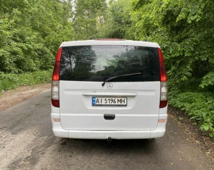 Белый Мерседес Вито, объемом двигателя 2.2 л и пробегом 466 тыс. км за 5800 $, фото 2 на Automoto.ua