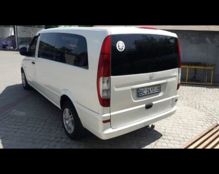 Белый Мерседес Вито, объемом двигателя 2.1 л и пробегом 420 тыс. км за 7200 $, фото 1 на Automoto.ua