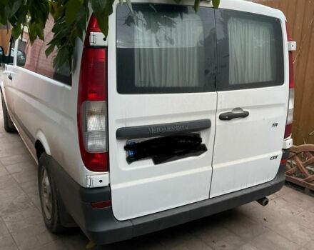 Белый Мерседес Вито, объемом двигателя 2.2 л и пробегом 308 тыс. км за 6800 $, фото 1 на Automoto.ua
