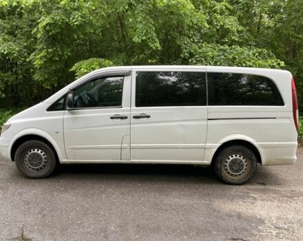 Белый Мерседес Вито, объемом двигателя 2.2 л и пробегом 466 тыс. км за 5800 $, фото 1 на Automoto.ua
