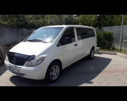 Белый Мерседес Вито, объемом двигателя 2.1 л и пробегом 420 тыс. км за 7200 $, фото 2 на Automoto.ua