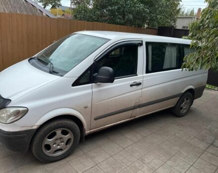 Белый Мерседес Вито, объемом двигателя 2.2 л и пробегом 308 тыс. км за 6800 $, фото 2 на Automoto.ua