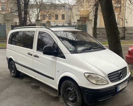 Белый Мерседес Вито, объемом двигателя 2.1 л и пробегом 323 тыс. км за 5400 $, фото 3 на Automoto.ua