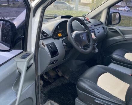 Белый Мерседес Вито, объемом двигателя 2.1 л и пробегом 323 тыс. км за 5400 $, фото 10 на Automoto.ua