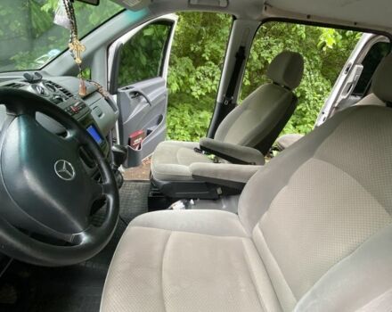 Белый Мерседес Вито, объемом двигателя 2.2 л и пробегом 466 тыс. км за 5800 $, фото 6 на Automoto.ua