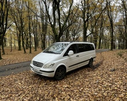 Белый Мерседес Вито, объемом двигателя 2.1 л и пробегом 331 тыс. км за 5800 $, фото 1 на Automoto.ua