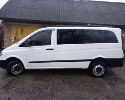 Белый Мерседес Вито, объемом двигателя 2.1 л и пробегом 279 тыс. км за 7300 $, фото 4 на Automoto.ua