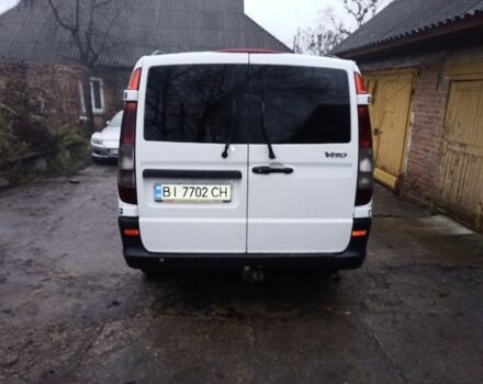 Белый Мерседес Вито, объемом двигателя 2.1 л и пробегом 279 тыс. км за 7300 $, фото 3 на Automoto.ua