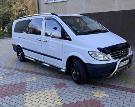 Мерседес Віто 2006 у Житомирі на Automoto.ua Білий Мерседес Віто, об'ємом двигуна 2.1 л та пробігом 266 тис. км за 7777 $, фото 3 на Automoto.ua