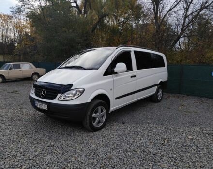 Белый Мерседес Вито, объемом двигателя 2.1 л и пробегом 350 тыс. км за 14000 $, фото 1 на Automoto.ua