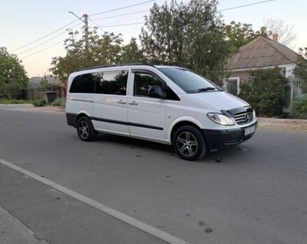 Белый Мерседес Вито, объемом двигателя 2.2 л и пробегом 240 тыс. км за 8199 $, фото 7 на Automoto.ua