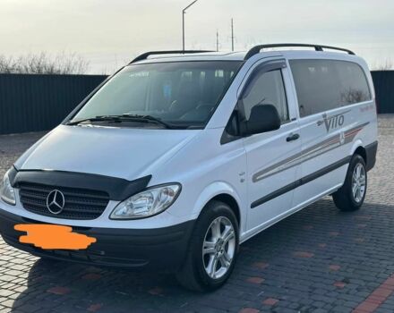 Белый Мерседес Вито, объемом двигателя 2.1 л и пробегом 325 тыс. км за 8900 $, фото 2 на Automoto.ua