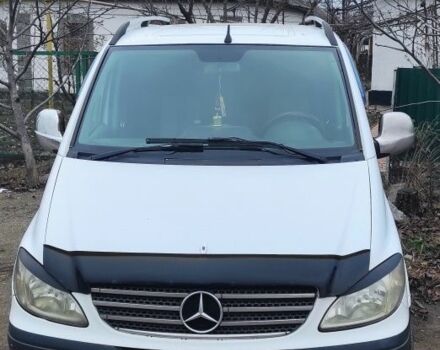 Белый Мерседес Вито, объемом двигателя 2.1 л и пробегом 633 тыс. км за 9000 $, фото 1 на Automoto.ua