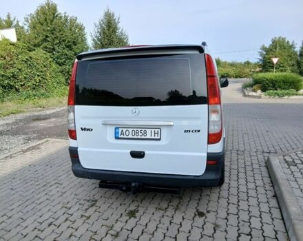 Білий Мерседес Віто, об'ємом двигуна 2.1 л та пробігом 490 тис. км за 9900 $, фото 6 на Automoto.ua