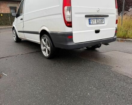 Белый Мерседес Вито, объемом двигателя 2.2 л и пробегом 240 тыс. км за 2450 $, фото 3 на Automoto.ua