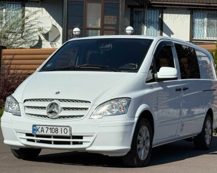 Мерседес Вито 2012 в Киеве на Automoto.ua Белый Мерседес Вито, объемом двигателя 2.1 л и пробегом 272 тыс. км за 10800 $, фото 1 на Automoto.ua
