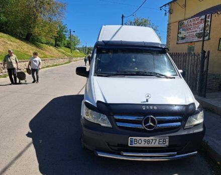 Белый Мерседес Вито, объемом двигателя 2.1 л и пробегом 230 тыс. км за 15500 $, фото 1 на Automoto.ua