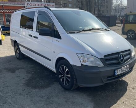 Белый Мерседес Вито, объемом двигателя 2.2 л и пробегом 309 тыс. км за 14300 $, фото 13 на Automoto.ua