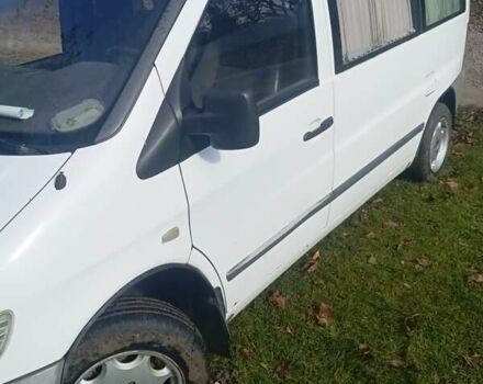 Белый Мерседес Вито, объемом двигателя 2.2 л и пробегом 316 тыс. км за 4000 $, фото 7 на Automoto.ua