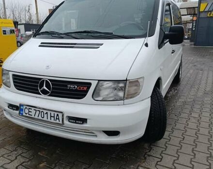 Белый Мерседес Вито, объемом двигателя 2.15 л и пробегом 370 тыс. км за 5700 $, фото 29 на Automoto.ua